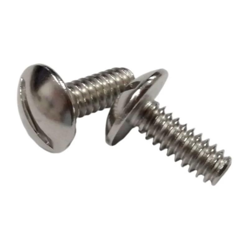 Customized M2 M3 M4 M5 M6 Stainless Steel Truss Head Slotted Machine Screws