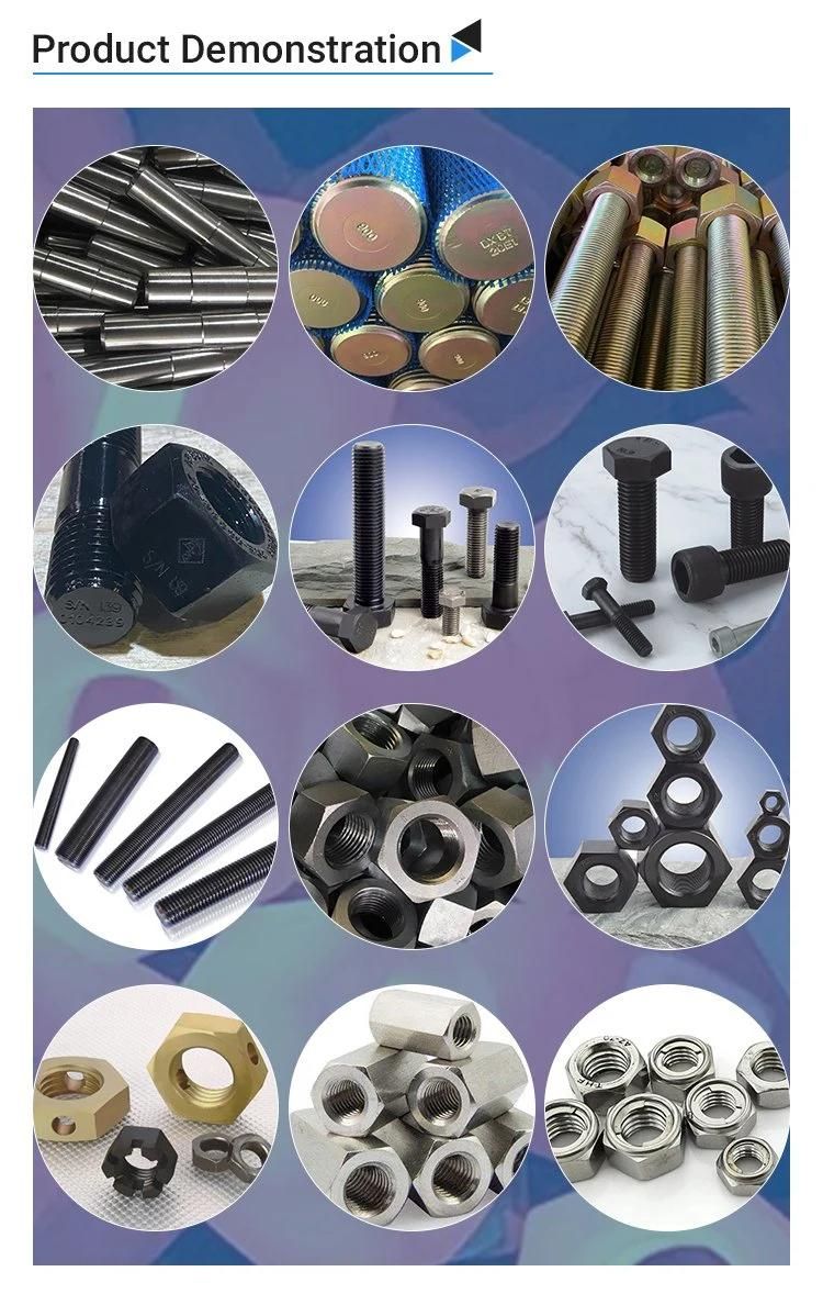 China Suppliers Fastener Factory Customized Head Hex Tap Bolt with DIN933/DIN931
