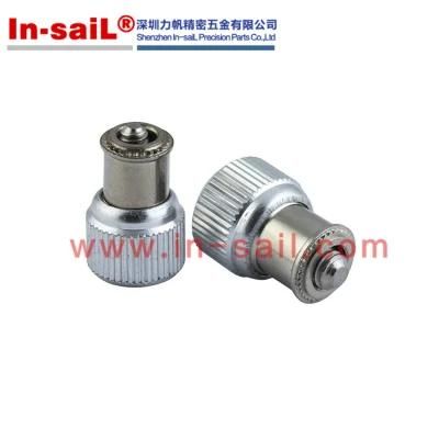 Large Knob, Spring-Loaded -Types PF11mf and PF12mf - Unified