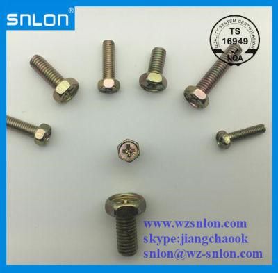 Cross Recessed Hexagon Head Bolts