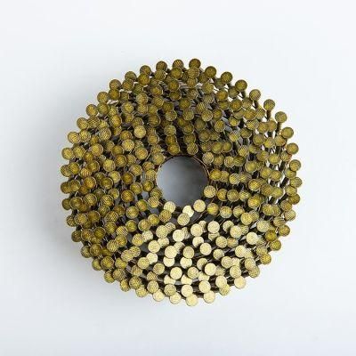 Wooden Packaging Box Coil Nails Supplier Screw Ring Shank Coil Nails