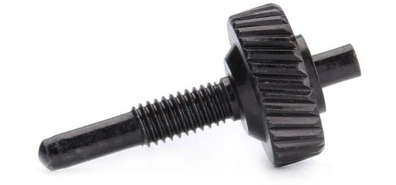 Customized Turning Fastener Black Knurled Steel Thumb Screw