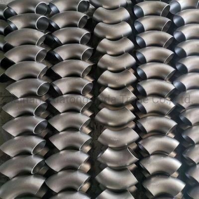 Stainless Steel Seamless 90 Degree Pipe Fittings Butt Welded Elbow