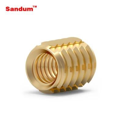 M2 M3 M4 M5 M6 M8 M10 Brass Self-Tapping Threaded Inserts Nuts for Automobile and Plastic