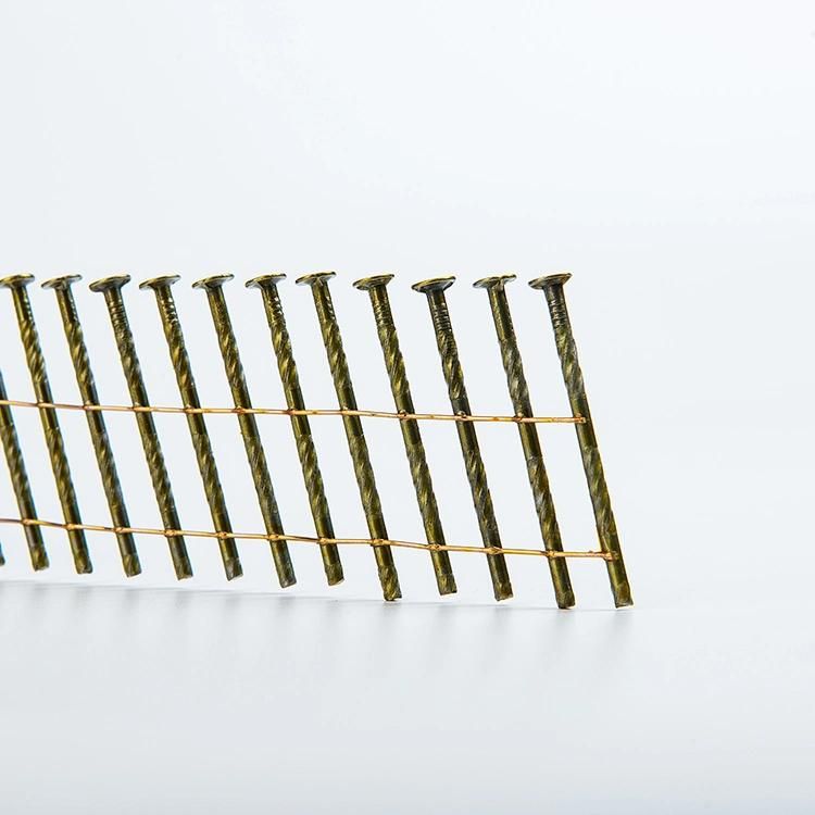 Spiral Screw Shank Pointless Pallets Coil Nails