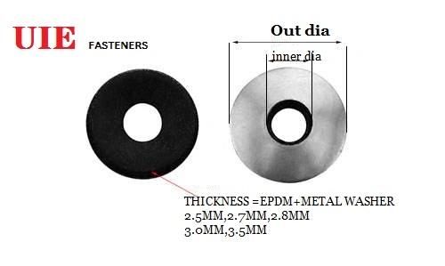 Rubber Seal Washer/ EPDM Bonded Seal Washer/Gasket Washer Use for Screw Againest Waterproof