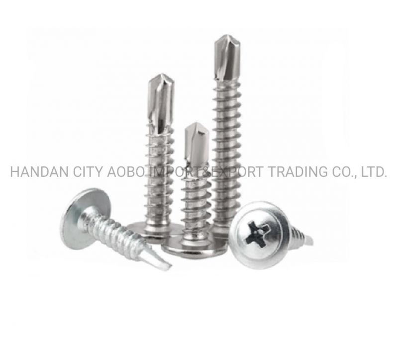 Philips Pan Head Self Drilling Screws Stainless Steel 304/316