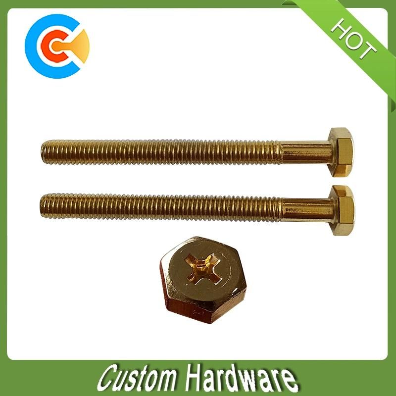 Hexagon Head Coach Screws Phillips Hex Head Screw