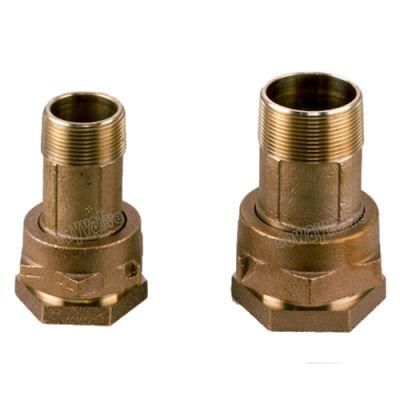 Bronze Water Meter Connections with Bushing
