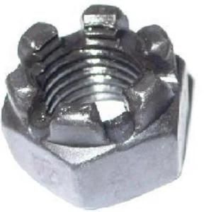 M8 Zinc Plate Hex Slotted Nuts Castle Nuts DIN935