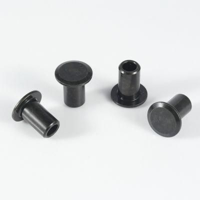 Double End Black Zinc Semi-Hollow Customized Rivet