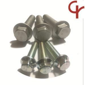 Galvanized/Zink Plated/Chorm Plated/Black Color Plated/Color Zink/8.8 10.9 Grade/Hex Bolt with Flange