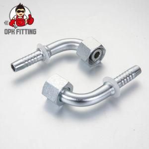 (90degree METRIC FEMALE 24degree CONE O-RING L. T.) Hydraulic Hose Fitting 20491