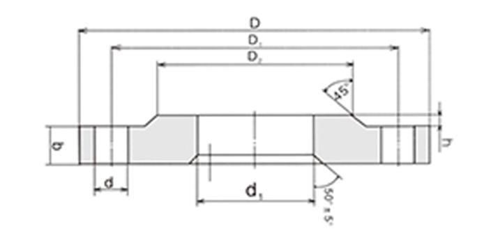 GOST Flange Pn6/10/16/25 12820-80 Flange Carbon Steel and Stainless Steel Flange