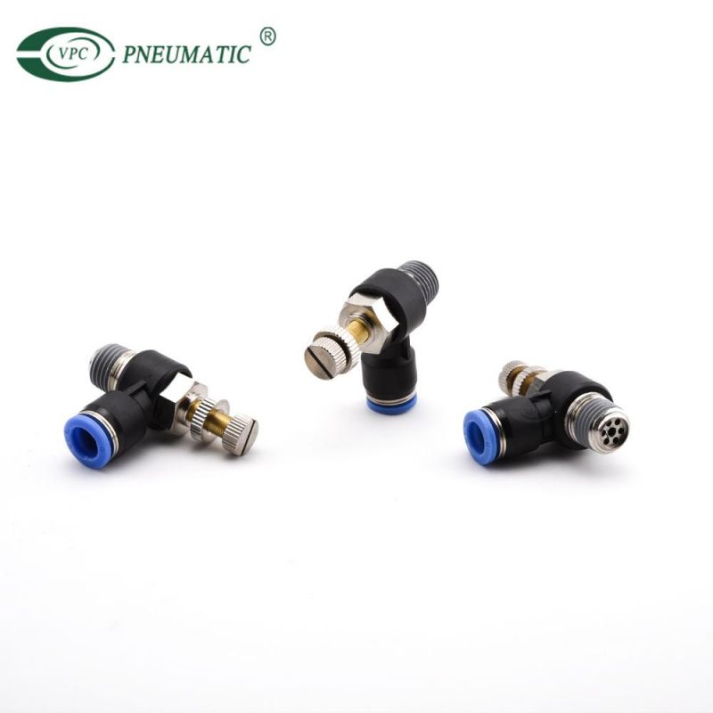 Nickel-Plated Fittings Nickel-Plated Connectors Pneumatic One Touch in Fitting
