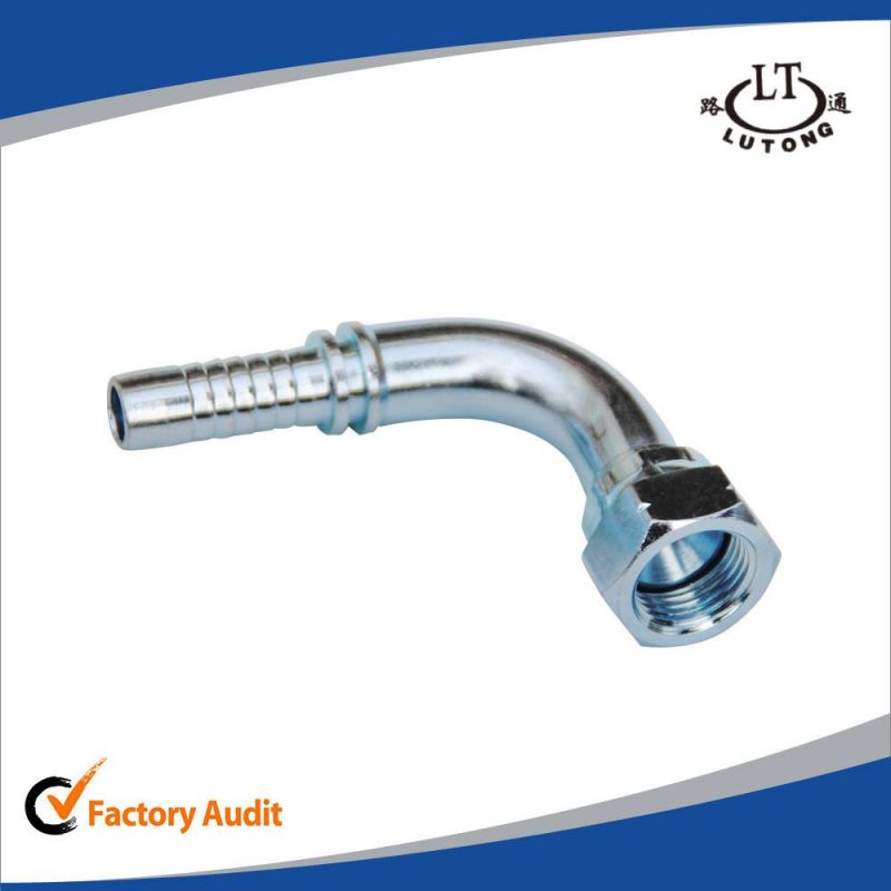 Bsp Jic JIS NPT Metric Pipe Hydraulic Hose Nipple Fitting