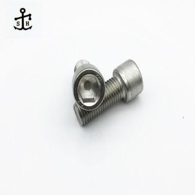 A2-70 Stainless Steel Hex Socket Head Bolts Knurled Fastener DIN 912 Made in China