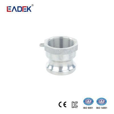 Ss Stainless Steel Camlock Coupling a Type Thread Adaptor Fittings