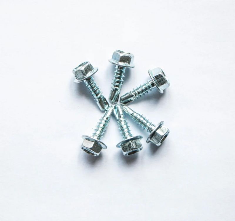 DIN7504K Hex Washer Head Self Drilling Screw China Factory