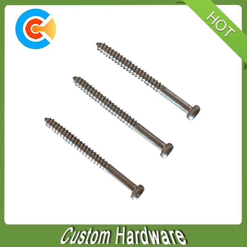 Custom Made Phillips Cross Round Flat Head Long Self-Tapping Screw