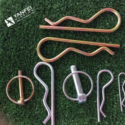 Zinc Plated Split Pins Cotter Pins R Pins, Hair Pin