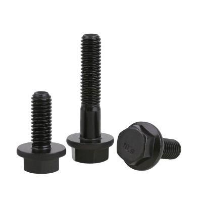 Whole High Quality DIN6921 Stainless Steel Serrated Flange Bolt/Hex Flange Bolts Carbon