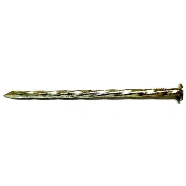 6" Electrol Galvanized Twist Shank Nail/Sparial Shank Nail High Quality Gold Manufacturers