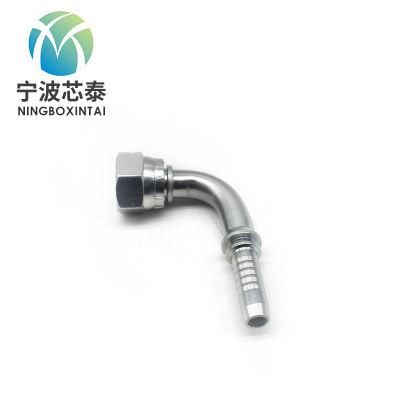 OEM ODM Factory Bsp Female 60 Cone 90 Elbow Straight Hydraulic Hose Ferrule End Fittings Hydraulic Hose Adapter Reducer Pipe Fitting