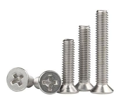 304 Stainless Steel Cross Countersunk Head Screw