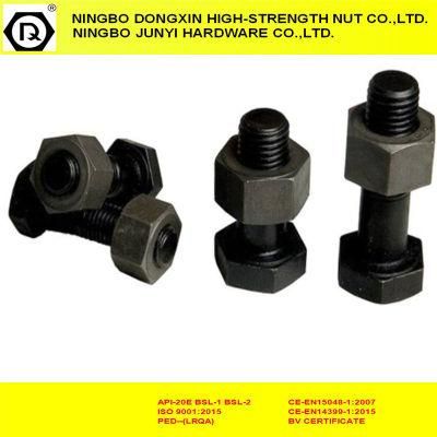 Full Thread Black Fastener 12.9 Hex Head Bolt DIN933