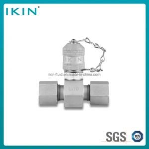 Ikin Tee Hydraulic Test Coupling Hydraulic Test Connector Hose Fitting