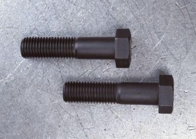 DIN 931 Hex Head Carbon Steel Black Finish Bolt Grade 8.8