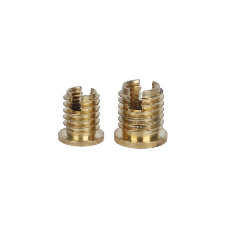 Slotting Nut, Brass Nut, Round Nut, Internal and External Thread Nut