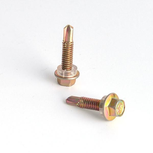 DIN7504 Yellow Zinc Plated Grade 4 Self Drilling Screw