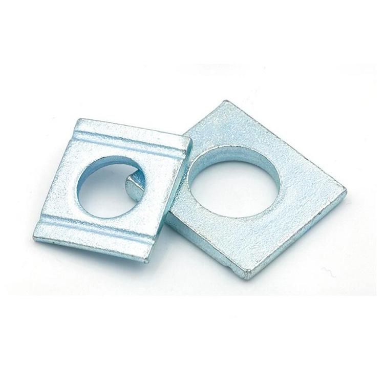 DIN 434 Square Taper Washer, Zinc Plated, HDG