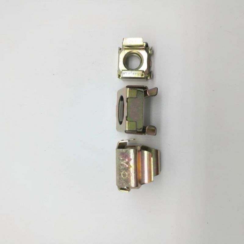 Stainless Steel Spring Lock Cage Nut for Network Cabinets