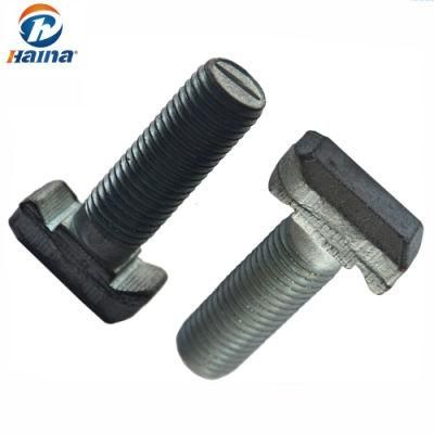 High Tensile Special HDG Carbon Steel Full Thread T Bolts/T Type Bolt
