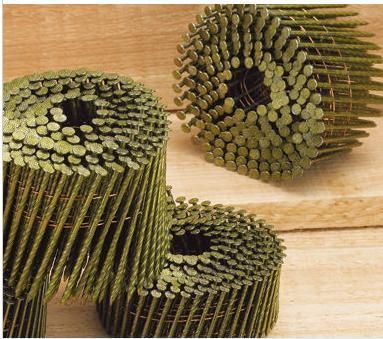 Hot Sale Coil Nail Screw Shank Paint Cheap Price