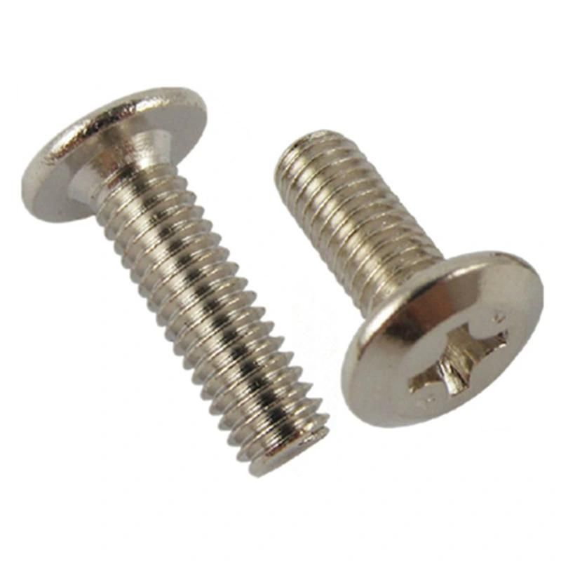 Color Zinc Plated Hex Socket Flat Head Furniture Screw