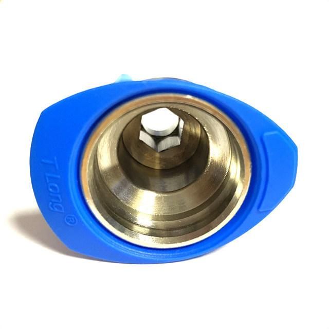 Stalubli Prl08 Brass Male Extension Hydraulic Hose Connector Fitting with Plated