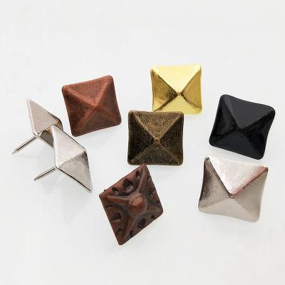 Factory Supplies Decorative Brass Iron Nails Rhombus Types of Decorative Nails