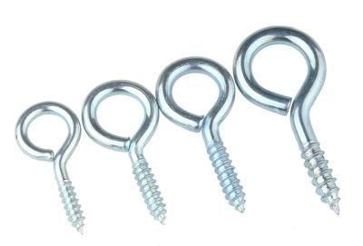 Galvanized Sheep Eye Self Tapping Screw Hook Ring Iron Hook Lamp Hook Belt Ring Sheep Eye Nail Sheep Eye Screw Belt Ring