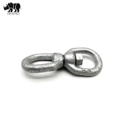 Manufacturer Various Size Zinc Plated Lifting Eye Swivel Link Ring