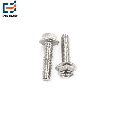 Carbon Steel Zinc Plated Grain Silo Bolt with Hex Flange Nut Flange Head Hex Bolt M6 M10 Hex Flange Bolt Hexagon Head Flange Bolt