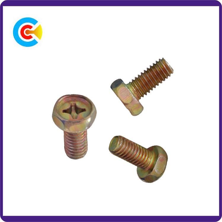 Cross Angle Flange Machine Screw for Railway Building Car Bridge