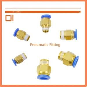 Pneumatic Fitting for Zhe Cylinder Brass Plastic (PC 12-01)