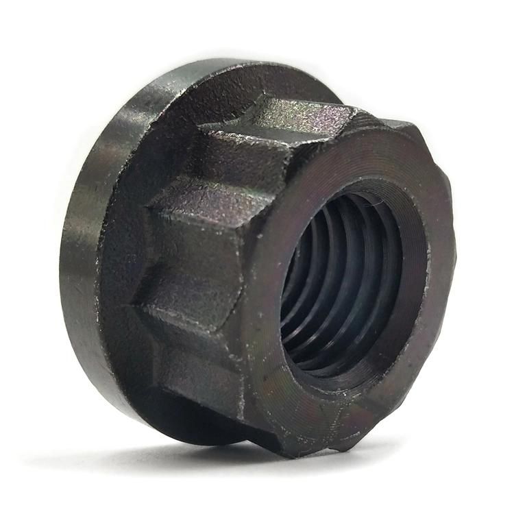 Fastener Factory Wholesale Stainless Steel 12 Point Flange Nut