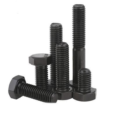 China Wholesale Fastener Hardware High-Quality Carbon Steel Black Oxide 12.9 Grade Hex Bolt