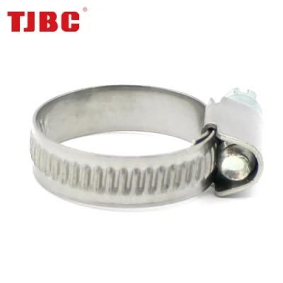 9mm Galvanized Iron German Type Hydraulic Welding Oil Tube Pipe Clip Water Hose Clamp; Adjustable Range 25-40mm
