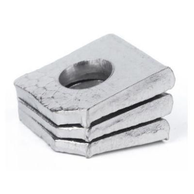 GB852 GB853 Carton Steel Square Washers Square Taper Washers for Slot Section